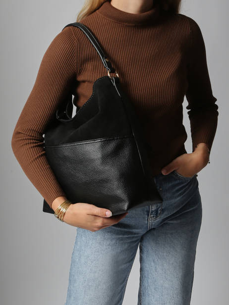 Shoulder Bag Brodery Torrow Black brodery TBRO01 other view 1