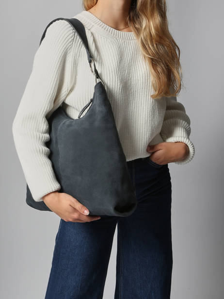 Sac Porté épaule Leather Cuir Biba Noir leather JAP2L vue secondaire 1