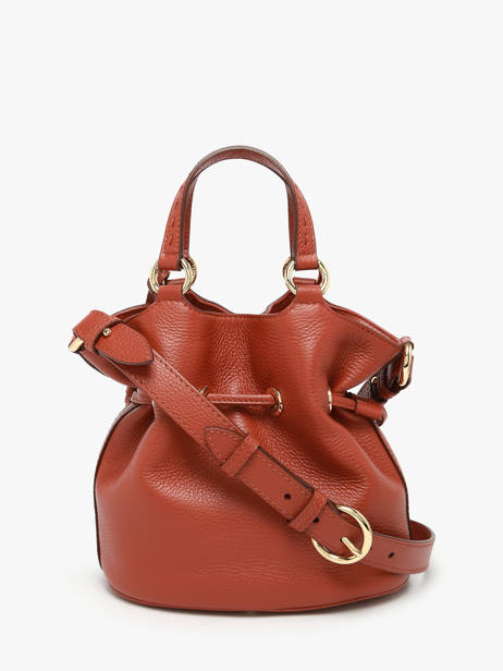 Sac Seau S Premier Flirt Cuir Lancel Rouge premier flirt A10109 vue secondaire 4