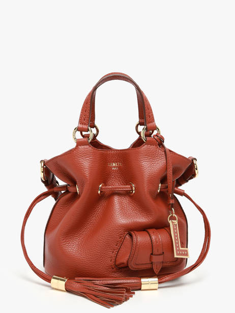 Sac Seau S Premier Flirt Cuir Lancel Rouge premier flirt A10109 vue secondaire 1