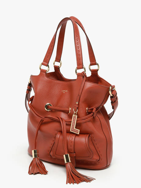 Sac Seau M Premier Flirt Cuir Lancel Rouge premier flirt A10110 vue secondaire 2