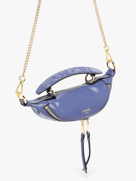 Sac Xs Origami Cuir Lancel Bleu origami A12526 vue secondaire 1