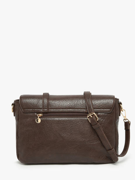 Shoulder Bag Bride Lulu castagnette Brown bride ZAYANN other view 4