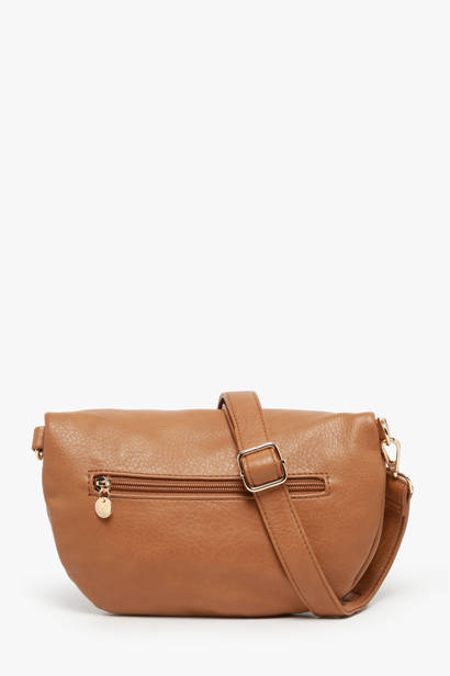 Sac Banane Lulu castagnette Marron zip YSALINE vue secondaire 3
