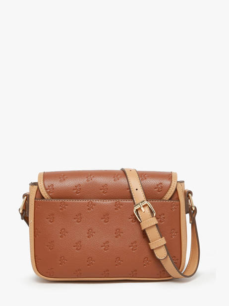 Sac Bandoulière Embossed Lulu castagnette Marron embossed ZAIDOU vue secondaire 3