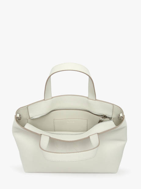 Satchel Sculpted Calvin klein jeans White sculpted 4K3111G other view 3
