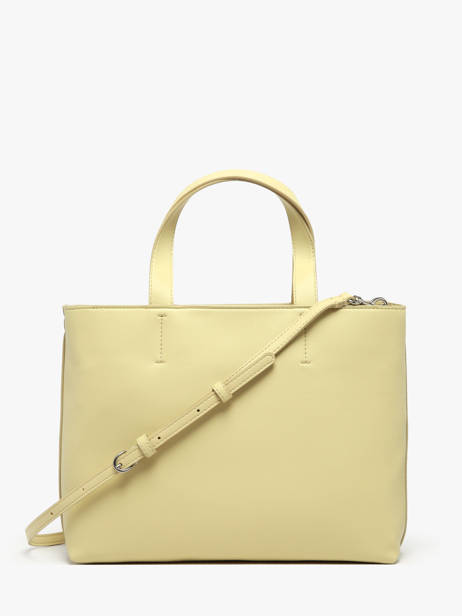 Satchel Sculpted Calvin klein jeans Yellow sculpted 4K3111G other view 3