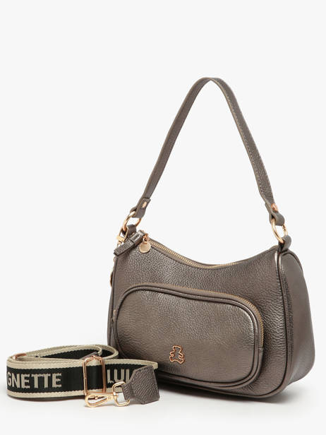Sac Porté épaule Pocket Lulu castagnette Argent pocket ZAHYNA vue secondaire 1