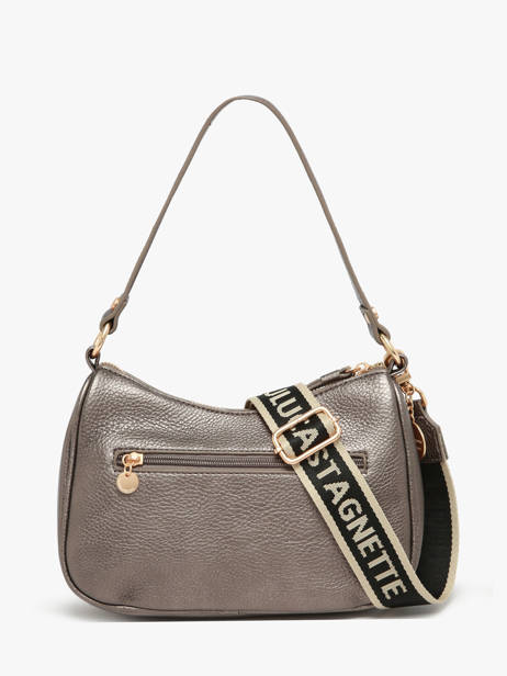 Sac Porté épaule Pocket Lulu castagnette Argent pocket ZAHYNA vue secondaire 3