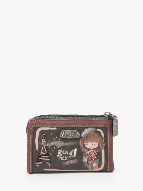 Portefeuille Anekke Marron mademoiselle 41809912