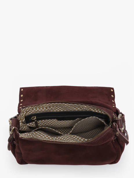 Crossbody Bag Vintage Leather Mila louise Violet vintage 3861VC other view 2