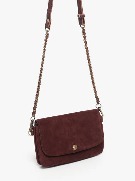 Crossbody Bag Vintage Leather Mila louise Violet vintage 3783VC other view 1