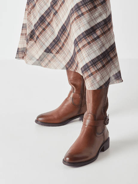 Riding Boots In Leather Tamaris Brown women 43 other view 1