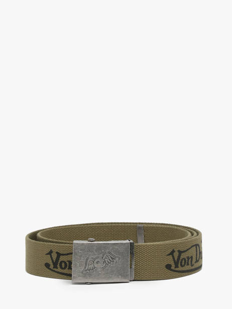 Adjustable Belt Nylon Von dutch Green belt NYLON
