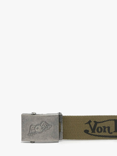 Adjustable Belt Nylon Von dutch Green belt NYLON other view 1