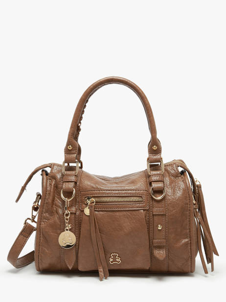 Handbag Bride Lulu castagnette Brown bride ZAYANA