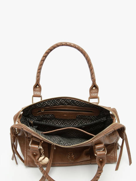 Handbag Bride Lulu castagnette Brown bride ZAYANA other view 3
