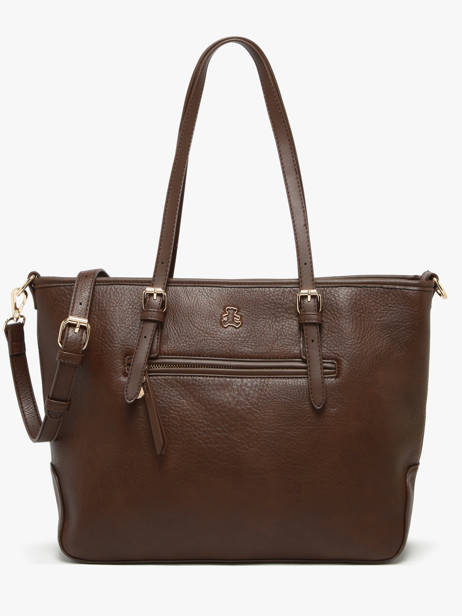 Shoulder Bag Zip Lulu castagnette Brown zip ZAHERE