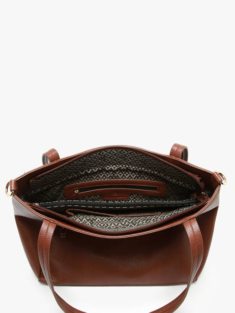Sac Porté épaule Soft Lulu castagnette Marron soft ZACARI vue secondaire 3