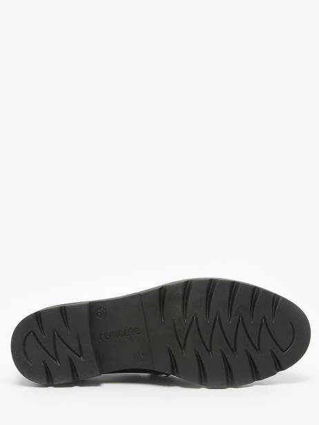 Moccasins In Leather Remonte Black women 2 other view 4