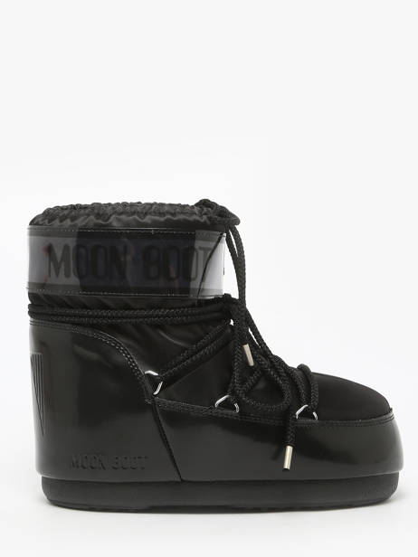 Boots Icon Low Glance Moon boot Black women D1409350