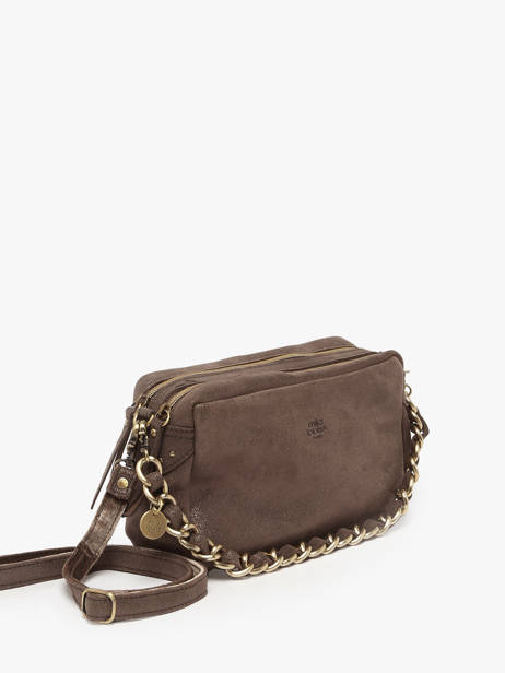 Crossbody Bag Vintage Leather Mila louise Brown vintage 23673X other view 2