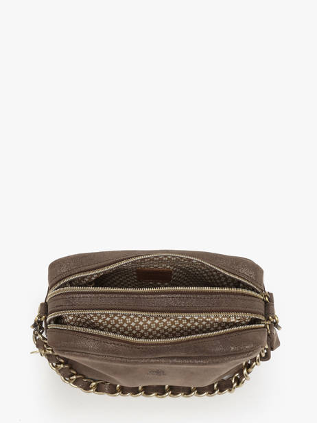 Crossbody Bag Vintage Leather Mila louise Brown vintage 23673X other view 3