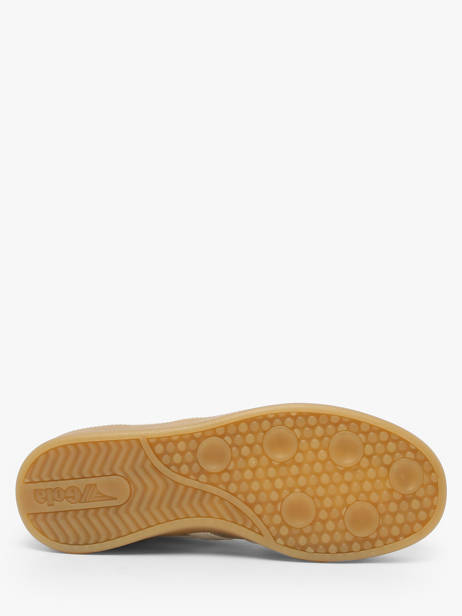 Sneakers In Leather Gola Gold women CLB783 other view 5