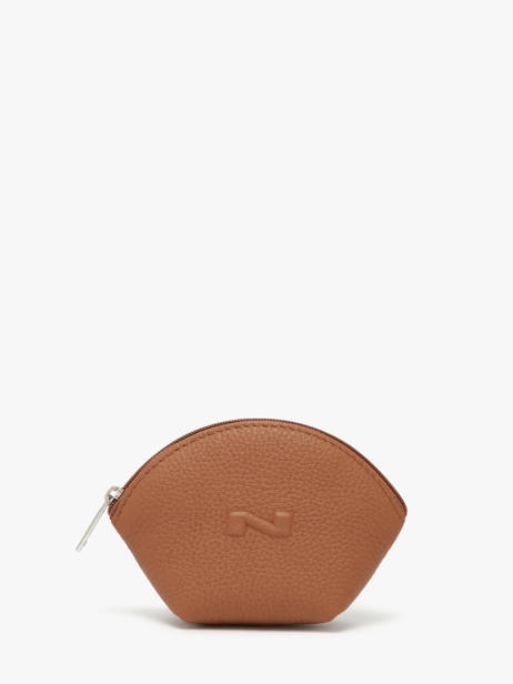 Leather Coin Purse Nathan baume Brown original n 340N