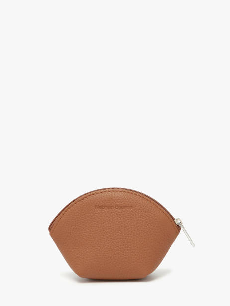 Leather Coin Purse Nathan baume Brown original n 340N other view 2