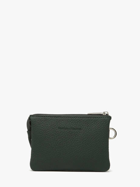 2-compartment  Coin Purse Leather Nathan baume Green original n 302N other view 2