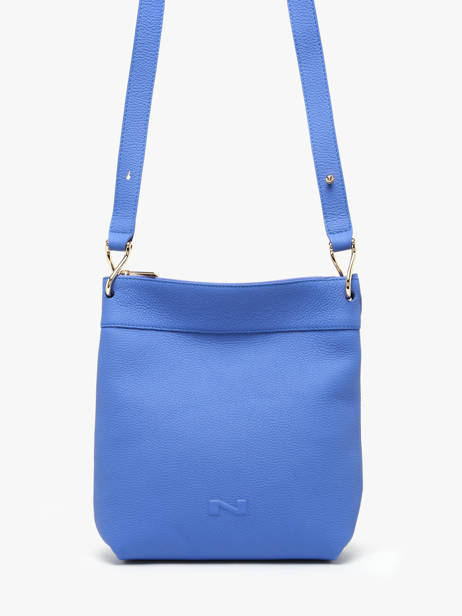 Crossbody Bag Tiki Mini Leather Nathan baume Blue victoria N1910586 other view 2
