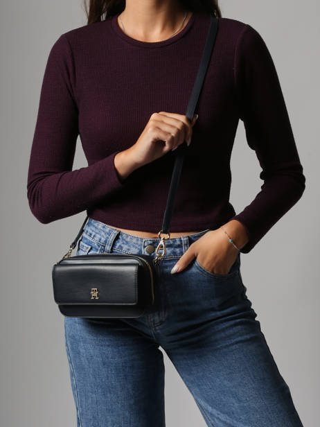 Sac Bandoulière Th Icon Tommy hilfiger Bleu th icon AW17680 vue secondaire 1