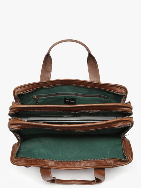 Business Bag Paul marius Brown vintage CONQUERA other view 2