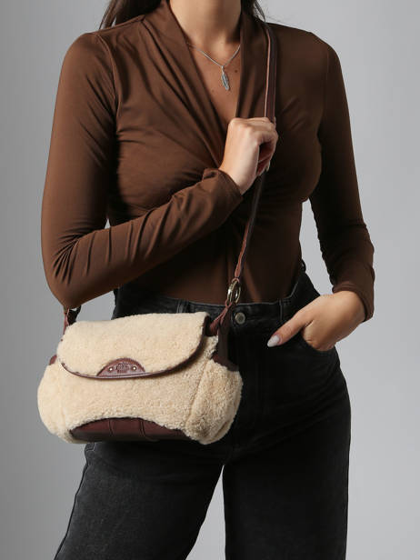 Crossbody Bag Vintage Leather Mila louise Brown vintage 35231TC other view 1