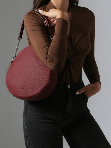 Leather Anna Shoulder Bag Nathan baume Red nathan 9 other view 1