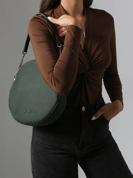 Leather Anna Shoulder Bag Nathan baume Green nathan 9 other view 1