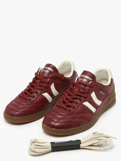 Sneakers In Leather Coolway Red women 7693165 other view 2
