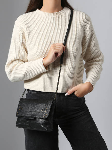 Shoulder Bag Felizia Leather Pieces Black felizia 17116820 other view 1