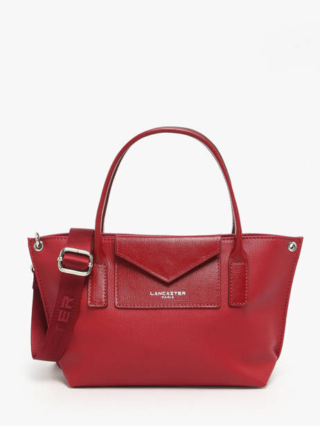 Shoulder Bag Maya Leather Lancaster Red maya 88