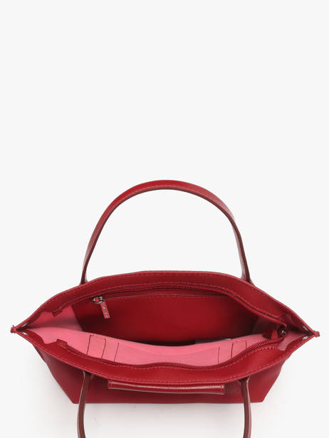 Shoulder Bag Maya Leather Lancaster Red maya 88 other view 2