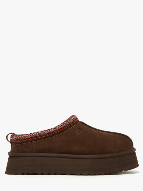 Platform Tazz Ii In Leather Ugg Brown women 1174471