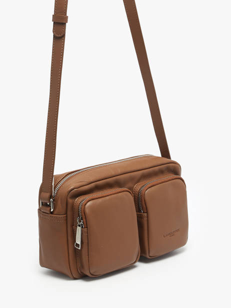 Shoulder Bag Soft Caramella Leather Lancaster Beige soft caramella 6 other view 2