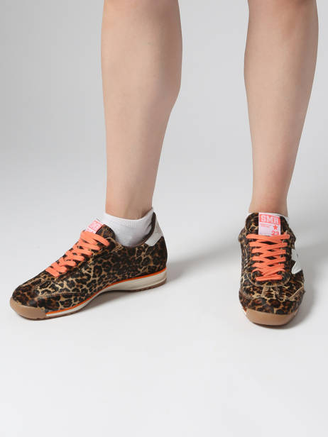 Sneakers Joyce In Leather Semerdjian Brown women JOYCE other view 1