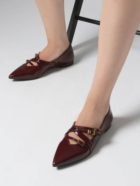 Ballerinas With Straps Tamaris Red women 45 other view 1
