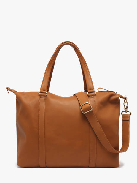 Shoulder Bag Vintage Leather Nat et nin Brown vintage THYLANE other view 4