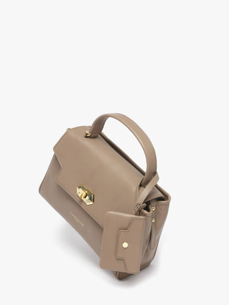 Leather Mademoiselle Grace Top-handle Bag Lancaster Beige mademoiselle grace 102 other view 1