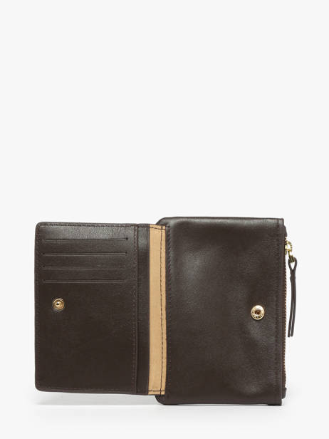 Wallet Leather Nat et nin Brown vintage SOLY other view 1