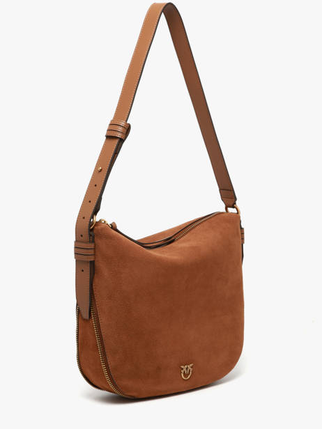 Hobo Love Bag Icon Pinko Brown love bag icon 5113A2JH other view 1