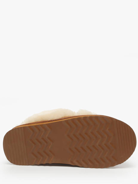 Slippers In Leather Nathan baume Brown accessoires 252N9001 other view 4